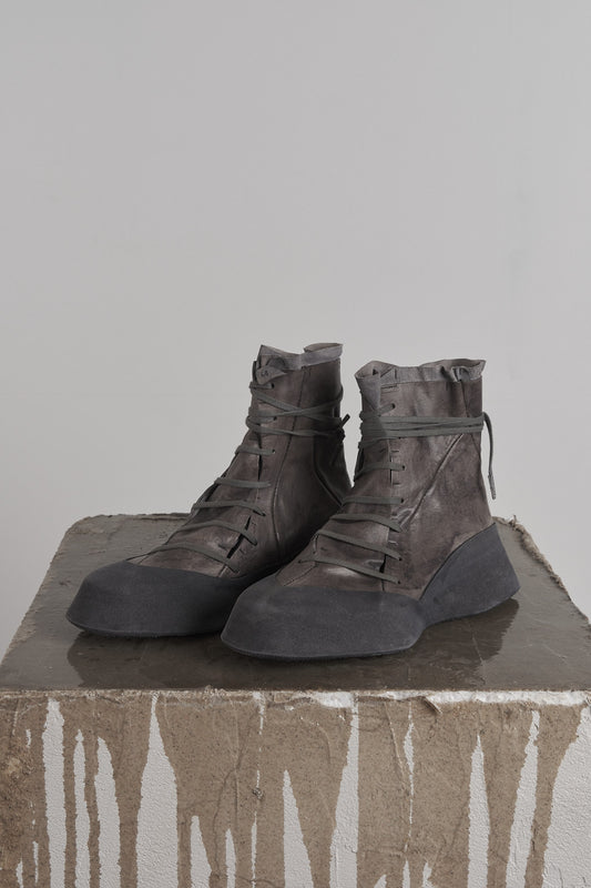 DISTORTION FEATHERWEIGHT HIGH TOP SNEAKER – Sneaker, LEON EMANUEL BLANCK