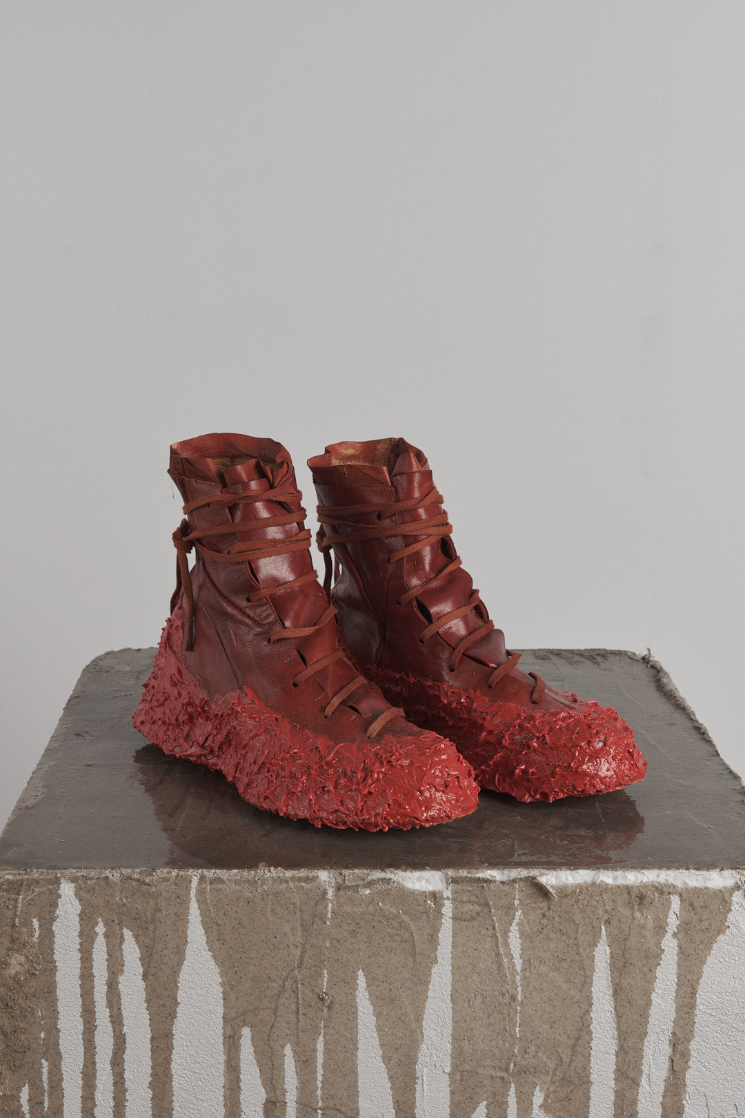 DISTORTION FEATHERWEIGHT HIGH TOP SNEAKER SYMBIOSIS – Sneaker, LEON EMANUEL BLANCK
