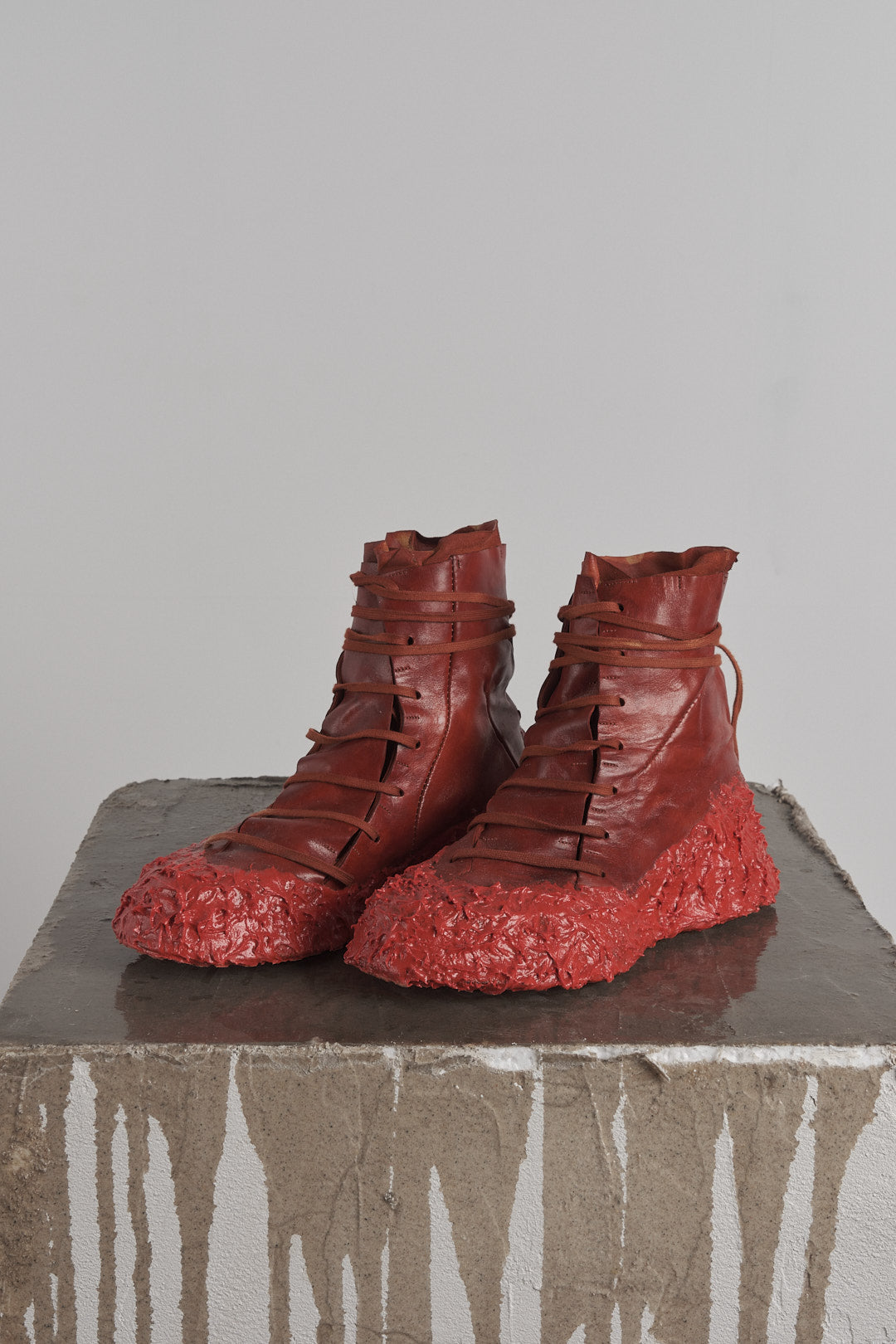 DISTORTION FEATHERWEIGHT HIGH TOP SNEAKER SYMBIOSIS – Sneaker, LEON EMANUEL BLANCK